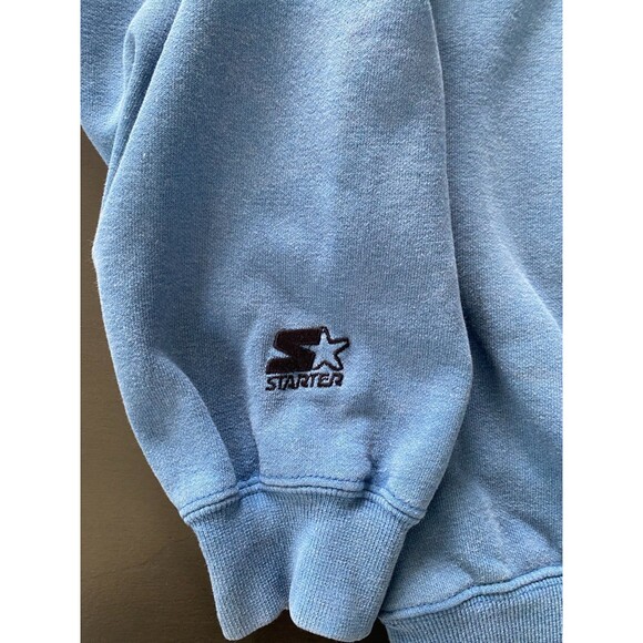 Vintage Starter Men's "Patina Blue" Rare Box Crew Neck Sweatshirt - Size Medium - Picture 7 of 9